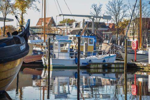 Water taxi to the village centre